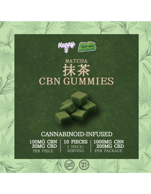 CBN抹茶グミ【CBN GUMMIES MATCHA】