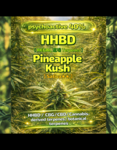 HHBD40%リキッド【Pineapple Kush】